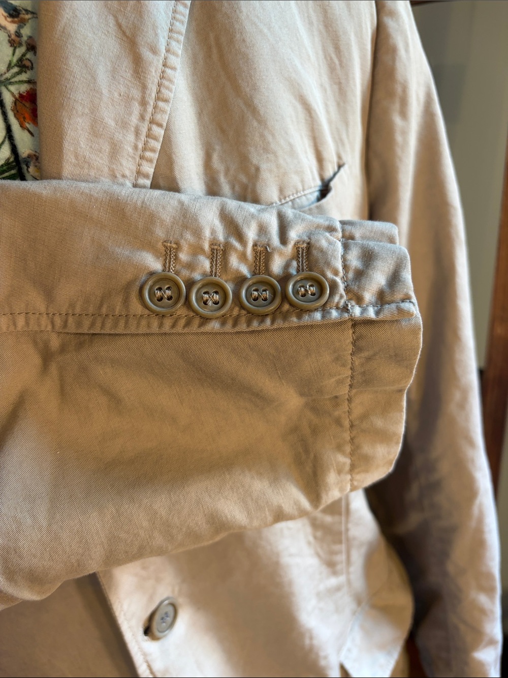 Faconnable Men's Light Tan Shirt Jacket - Picture 3 of 5